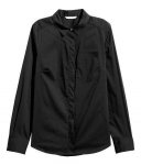 H&M klasična crna košulja 44