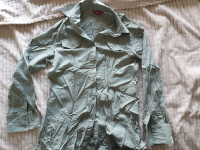 Košulja sa svijetlim srebrnim prugama L