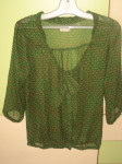 PULL&BEAR ZELENA BLUZA VEL. M-L  NOVO