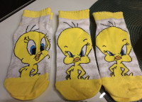 ČARAPE NA TWEETY  vel. UNI -  NOVO