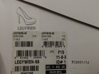 ALDO Cipele Black/Gold edition 38 Extra Sniženo!