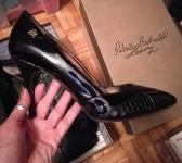 Boberto Botticelli luxury crne kozne cipele, 38