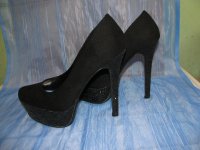 Cipele ženske Nina-fashion, broj 38, crne.
