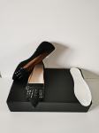 Nove crne ženske cipele od antilop kože original Re Artu broj 40