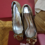 Svečane, exluzivne, nove, talijanske cipele, 41,5Salvatore Ferragamo