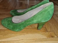 Kožne zelene cipele