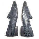 Lakirame crne kožne mokasinke 38