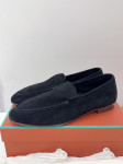 Loro Piana mokasine polubotke ženske baletanke loafers, koža, Cipele