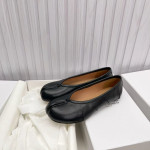 Maison Margie mokasine polubotke ženske baletanke loafers, koža,Cipele