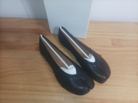 Maison Margie mokasine polubotke ženske baletanke loafers, koža,Cipele