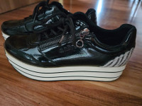 S.Oliver - crne cipele, platforme