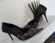 PREKRASNE CRNE SVEČANE CIPELE br.37