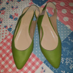 Zelene kožne sandale 40br