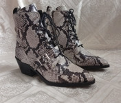 Allsaints nove kožne gležnjače čizme