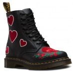 Dr Martens čizme sa srcima i šljokicama, vel 39, NOVE, rijetke!