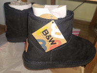 Nove nenošene čizme vodonepropusne gležnjače futrovane tople B&W