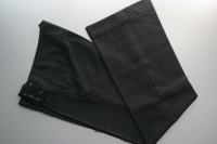 36 Crne klasične hlače na crtu ženske