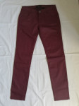 Bordo wet look hlače vl.38 / RASPRODAJA