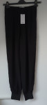 Crne hlače viskoza Mango 36 novo