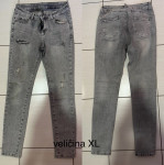 Jeans sive traperice