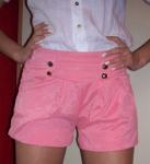 Roze kratke hlačice