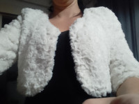 Bijela Orsay mekana bundica bolero S/M