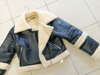 KOŽNA JAKNA vel. L - NOVO