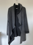 Asimetrična zip jakna , kardigan vl.S