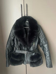 Futrovana faux fur jakna