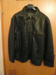 Kožna muška Jakna