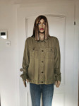 Nova maslinastozelena SMB ženska košulja - jakna H&M br L - XL univerz
