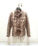Smeđa zimska jakna, metalic - NOVO