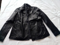 Moderna crna jakna od prave kože, kupljena u Londonu, vel.38
