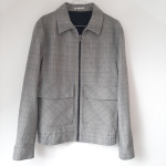 Tanka prijelazna karirana jakna ZARA 40 novo