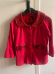 Zenska jakna TT studio crvene boje velicina M