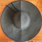 Crni ženski ljetni šešir
