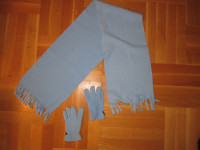 Šal i rukavice  komplet