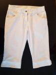 Bijele capri hlače 36