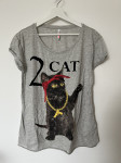 2 Cat majica vl.L /TOTALNA ČISTKA