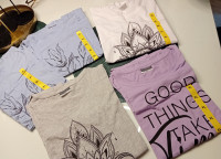 5 KOM MAJICE KRATKI RUKAV VEL. XL - NOVO - SVE ZA 30 EUR