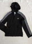 Adidas hoodie srebrne crte vl.36/ČISTKA