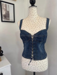 Apanage denim korzet