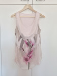 Benetton nježno roza ljetna bluza, vel L