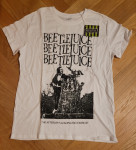 Bijela majica s Beetlejuice print, vel. M