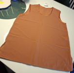 CAMEL SMEĐI TOP ILI BLUZA OD VISKOZE VEL. 38/40 - NOVO