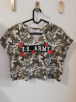 Camo crop majica vl.L