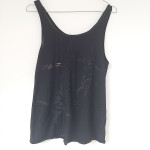 Crna svečana majica top HM 36