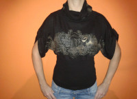 DIESEL moderna ženska majica s ovratnikom, vel. XS