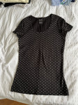 Esmara crna majica na bijele točkice