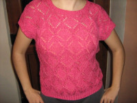 Končana majica, pink